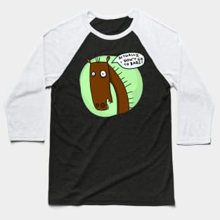 funny horse Baseball T-Shirt